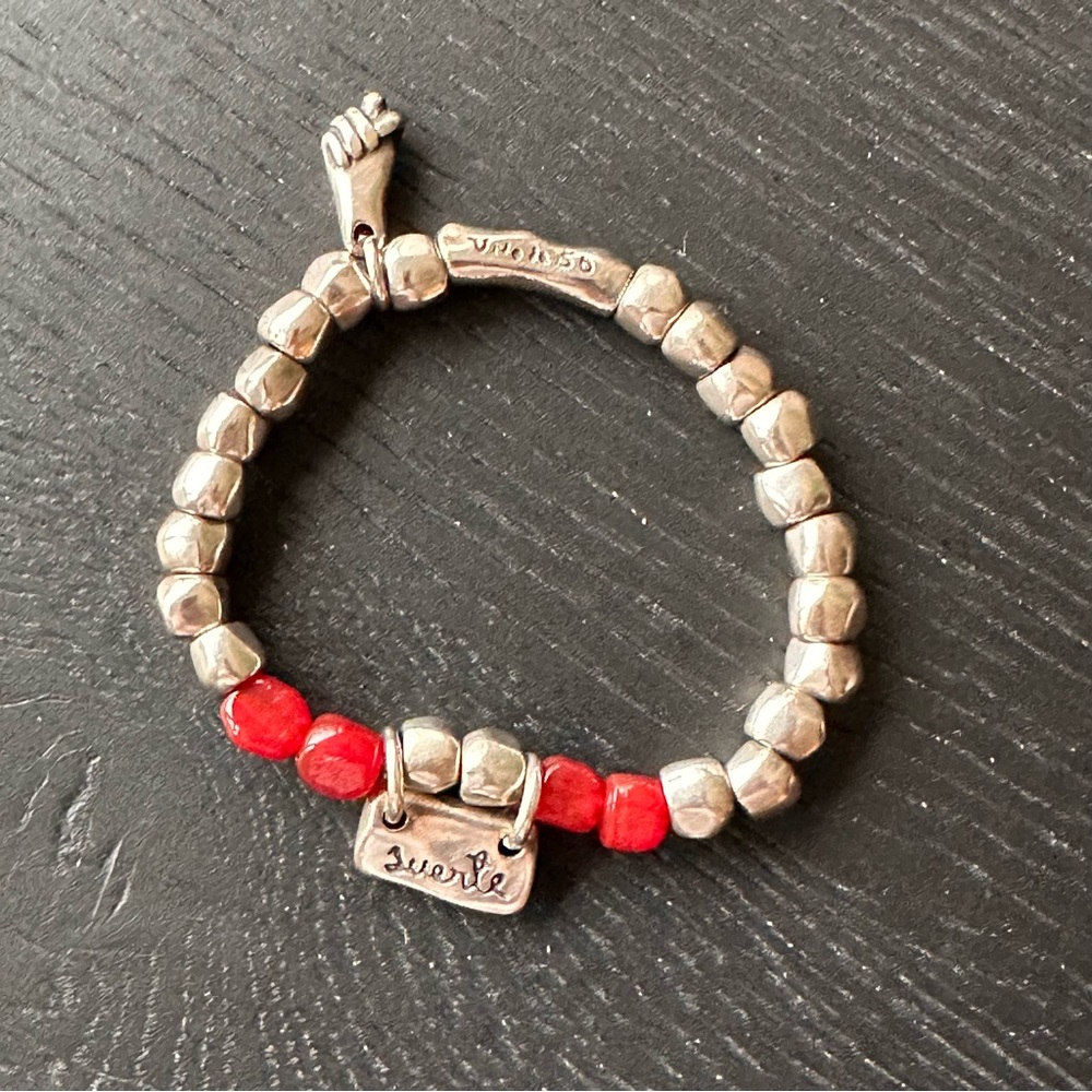 Uno de 50 Suerte Fistula Beaded Bracelet